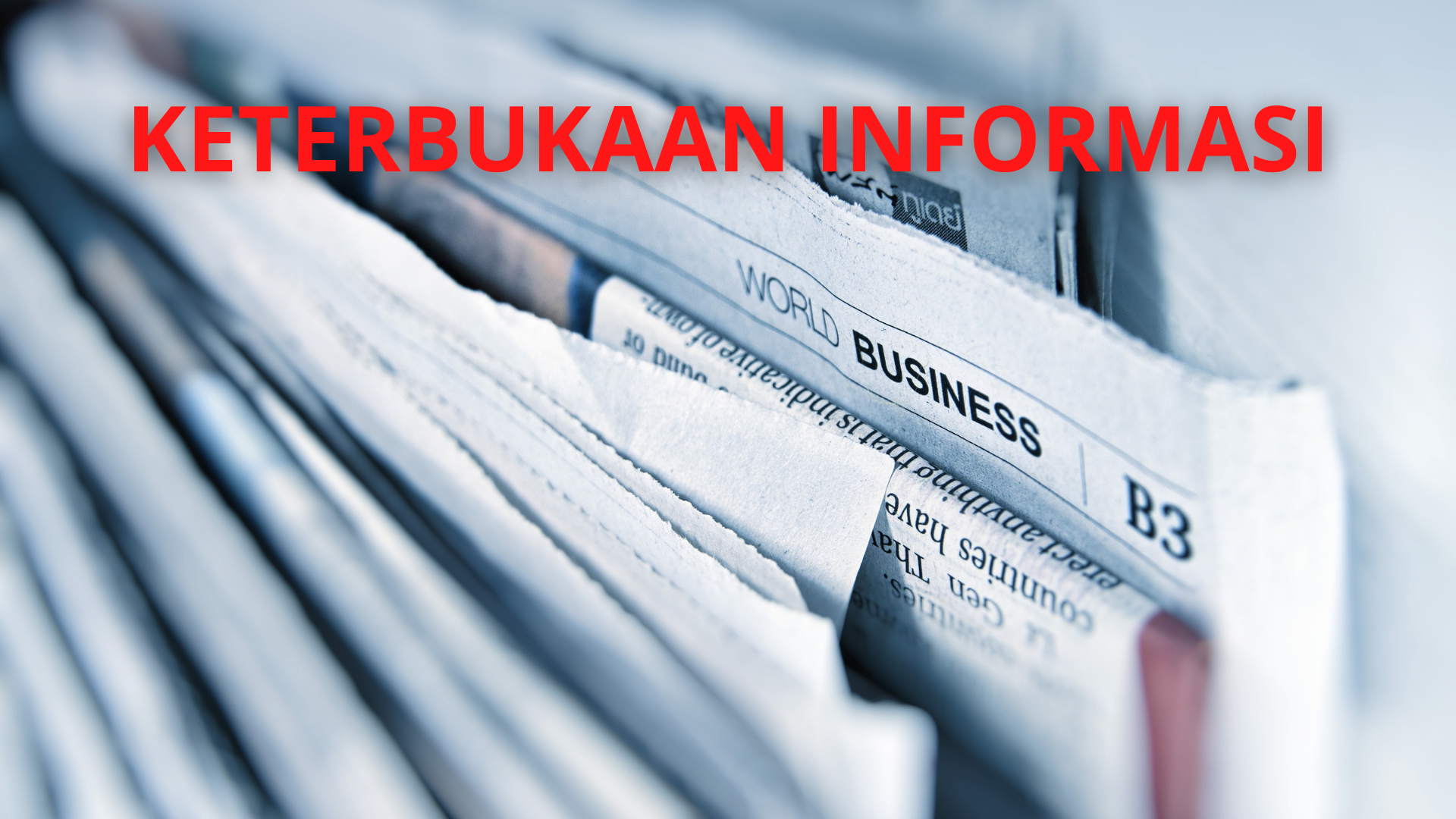 Foto : Ilustrasi Keterbukaan Informasi. Sumber Foto : Kaltimedia.com