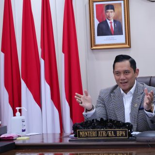 Foto : Menteri Agraria dan Tata Ruang/Kepala Badan Pertanahan Nasional (ATR/BPN), Agus Harimurti Yudhoyono (AHY).