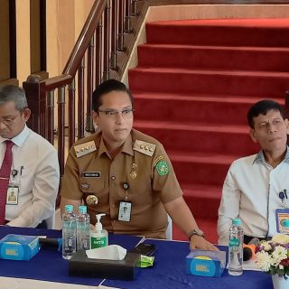 Foto : Konfrensi Pers 4 Camat Positif Narkoba di Medan. Sumber : Istimewa.