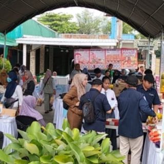 Foto : Halaman Pasar Inpres Kebun Sayur. Sumber : Istimewa.