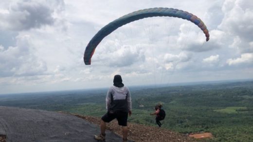 Foto: Paralayang Nasional di Paser. Sumber: Istimewa.