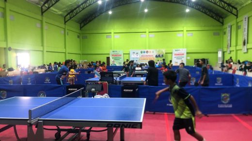 Foto: Ajang Pemanasan, 108 Atlet Ikuti Kejurprov Tenis Meja di Paser. Sumber: Istimewa.