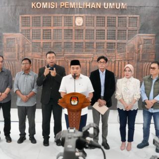 Foto: Koalisi Kodifikasi UU Pemilu Desak Reset KPU Usai Sorotan Pelanggaran Pemilu 2024. Sumber: Istimewa.