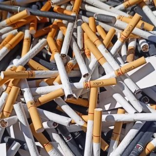 Foto: Ilustrasi rokok ilegal. Sumber: Istimewa.