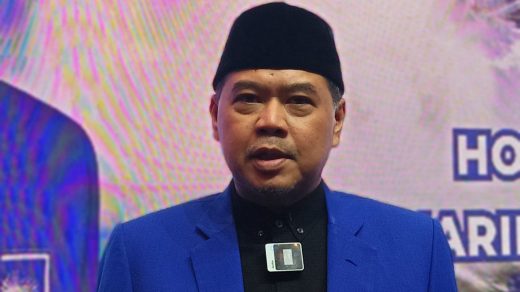 Foto: Ketua DPW PAN Kaltim, Erwin Izharuddin, saat diwawancarai. Sumber: Istimewa.