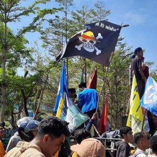 Foto: Sejumlah massa melakukan aksi di Jakarta. Sumber: Istimewa.