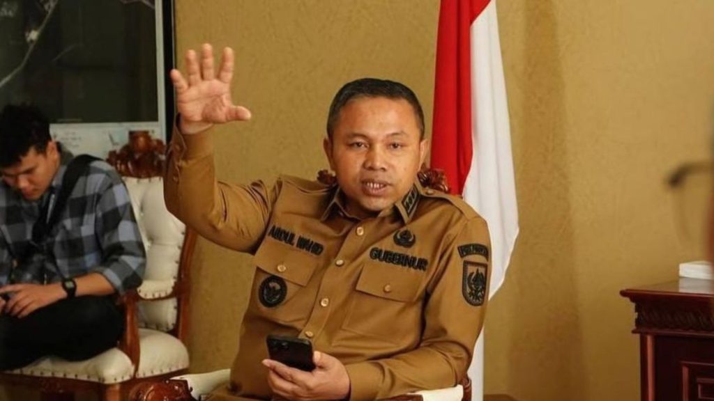 Gambar saat ini: Foto: Gubernur Riau Abdul Wahid. Sumber: Istimewa.