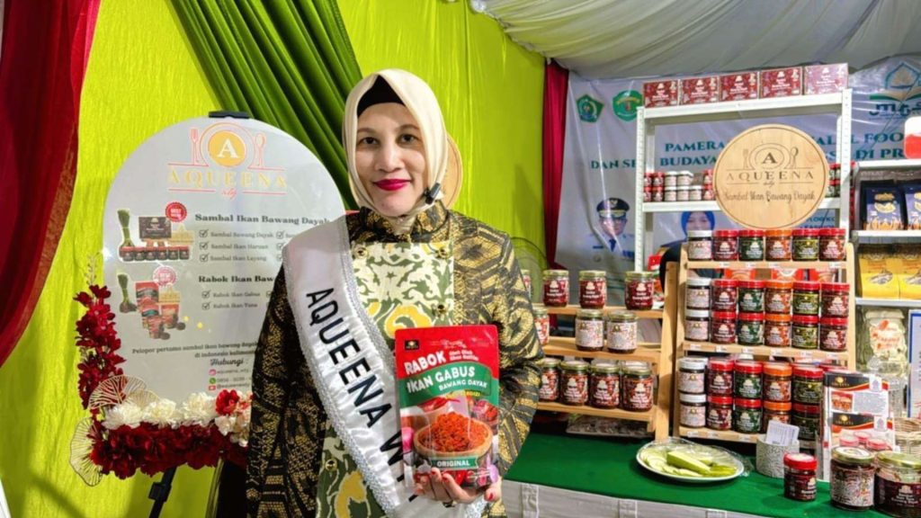 Foto: Salah satu pelaku UMKM di Samarinda. Sumber: Istimewa.
