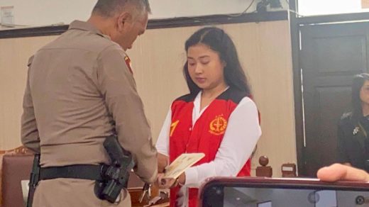 Foto: JPU Tuntut Laras Faizati 1 Tahun Penjara atas Kasus Dugaan Penghasutan Aksi Demonstrasi. Sumber: Istimewa.