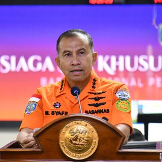 Foto: Kepala Badan Nasional Pencarian dan Pertolongan (Basarnas), Marsekal Madya TNI Mohammad Syafi’i. Sumber: Istimewa.