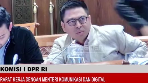Foto: Anggota Komisi I DPR RI, Endipat Wijaya. Sumber: TV Parlemen.