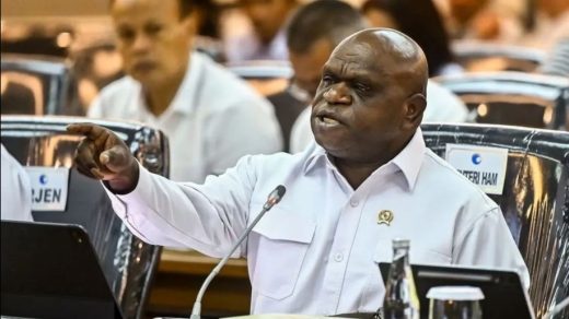 Foto: Menteri Hak Asasi Manusia (HAM), Natalius Pigai. Sumber: Istimewa.