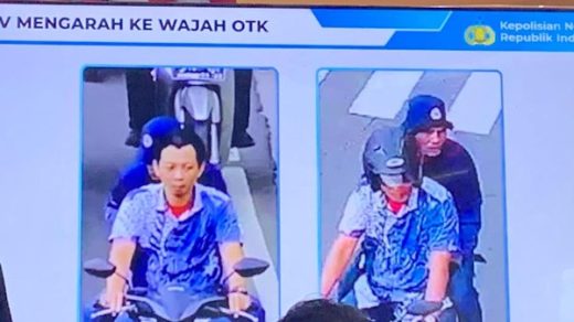 Foto: Keempat Tersangka Penyiraman Air Keras ke Aktivis Kontras Andrie Yunus. Sumber: Istimewa.