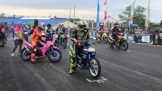 Foto: Perlombaan motor di Kabupaten Paser. Sumber: Istimewa.