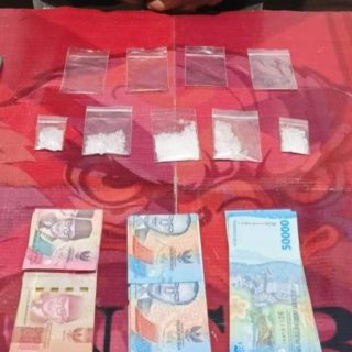 Foto: Sabu di Kuaro, Sita Hampir 20 Gram. Sumber: Istimewa.