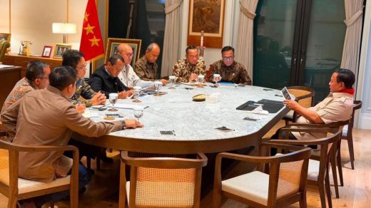 Foto: Prabowo Panggil Menteri ke Kertanegara, Bahas Investasi Asing. Sumber: Istimewa.